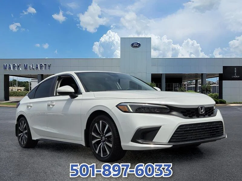 Used 2023 Platinum White Pearl Honda EX-L CVT image 7