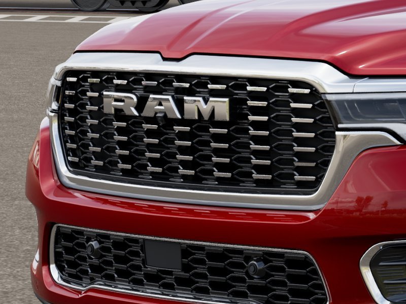 New 2026 Molten Red Pearl-Coat Exterior Paint RAM Tungsten image 7