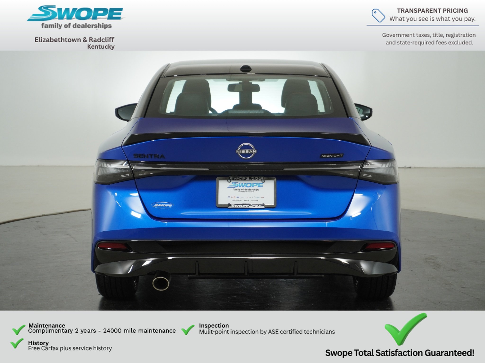 New 2027 Bluestone Pearl / Super Black Two-tone Nissan SR Midnight Edition image 5
