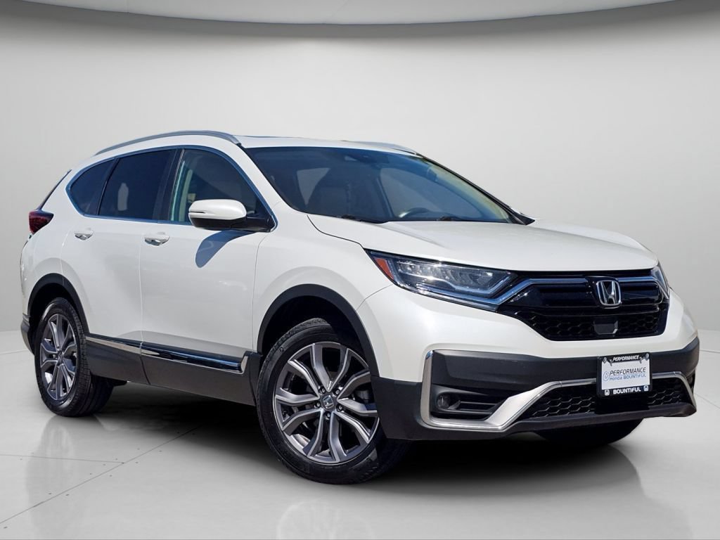 Certified Used 2021 Platinum White Pearl Honda Touring image 2