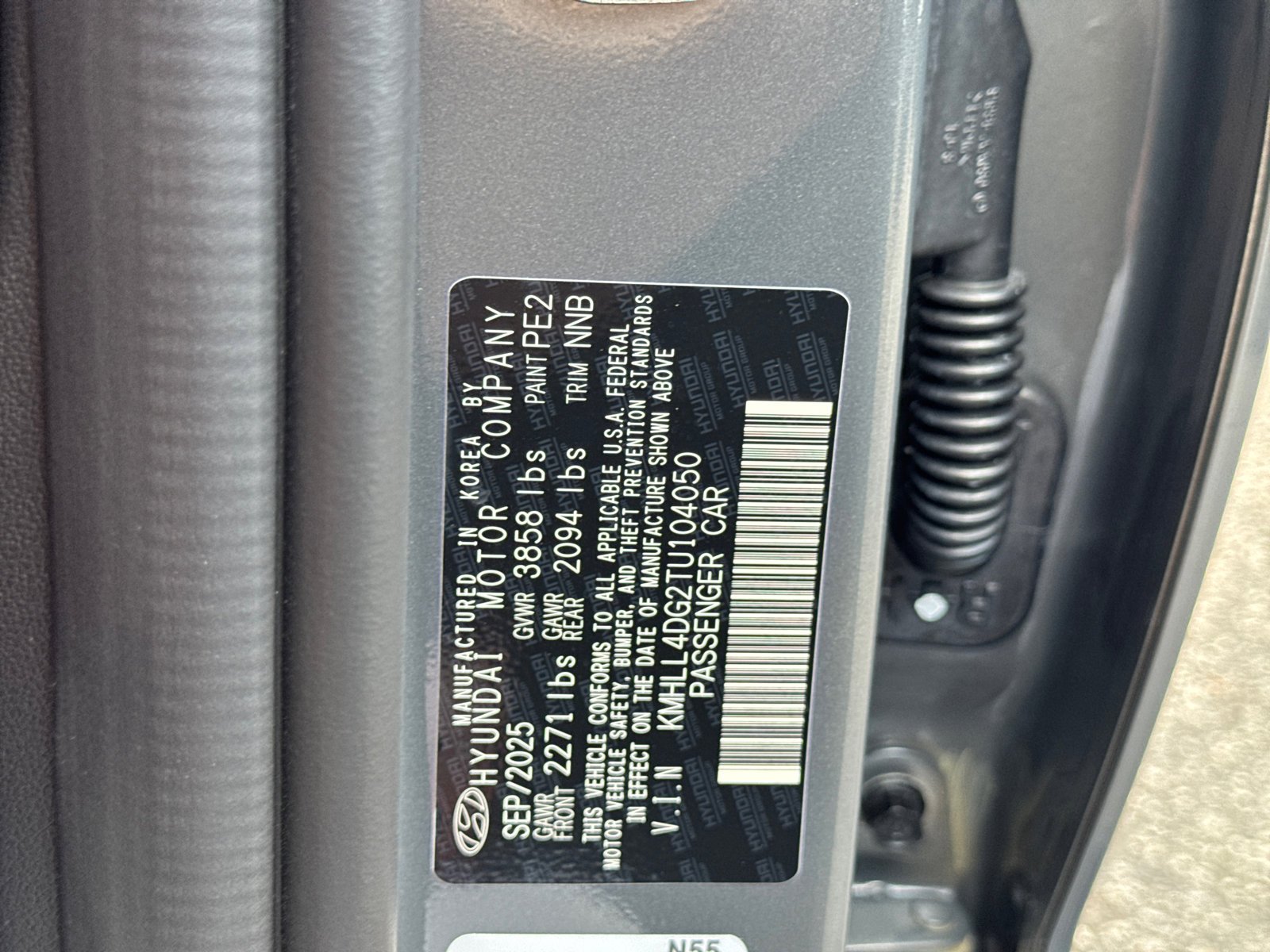 New 2026 Ecotronic Gray Hyundai SE image 25