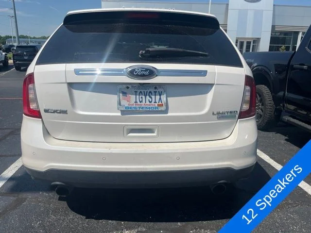 Used 2014 White Platinum Clearcoat Metallic Ford Limited image 6