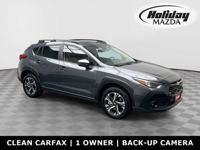 Used 2025 Crystal Black Pearl Subaru Premium image 1
