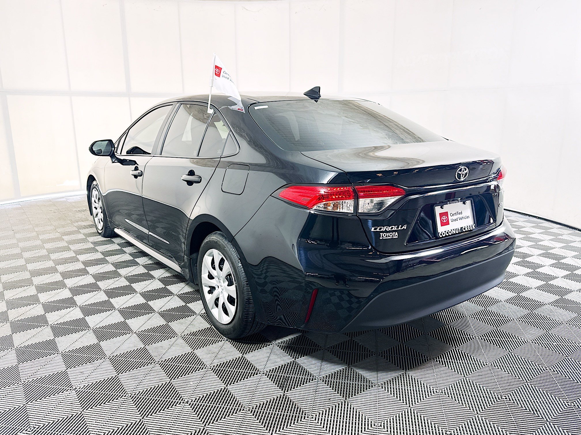Certified Used 2025 Midnight Black Metallic Toyota LE image 5