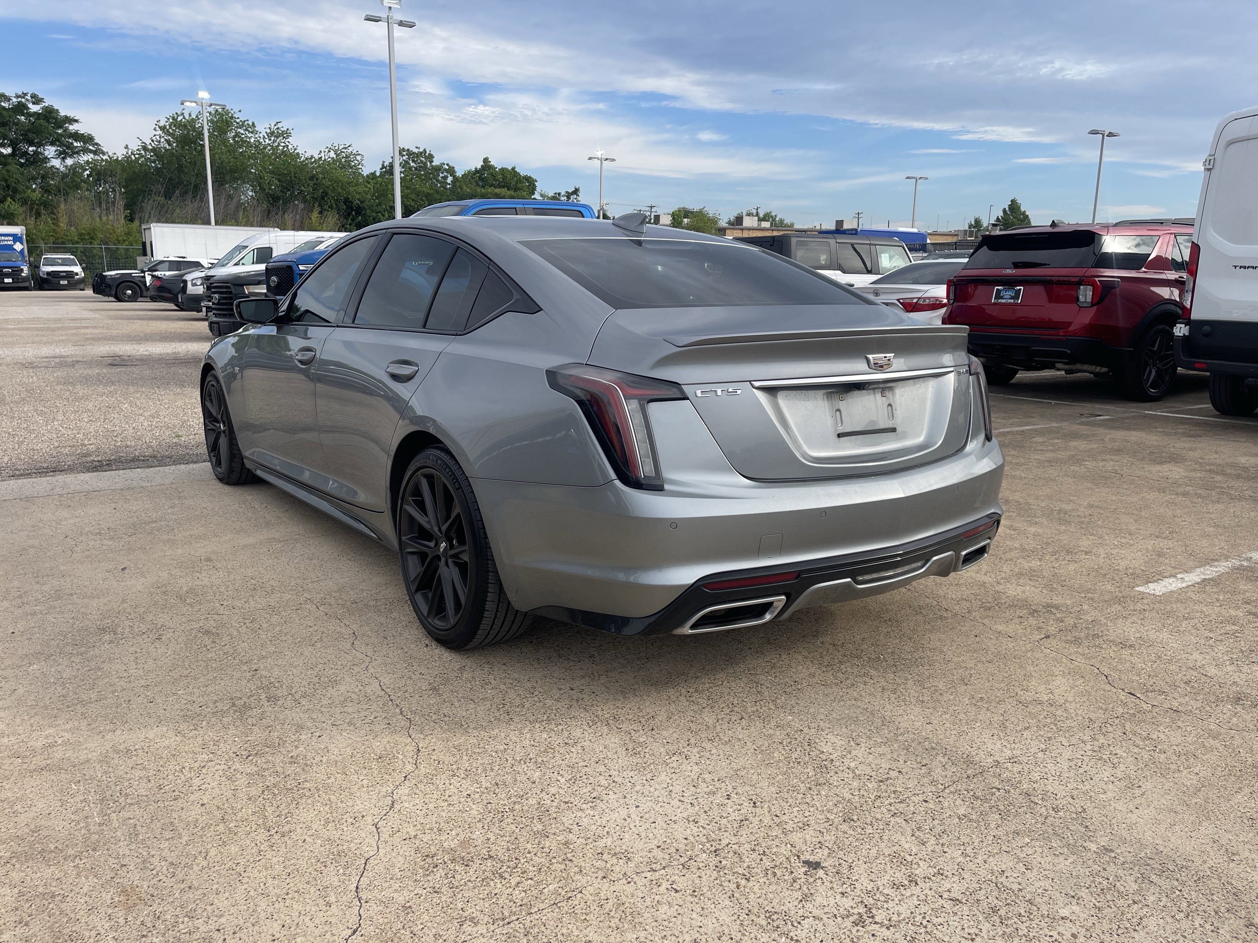 Used 2023 Silver Metallic Cadillac Sport image 4