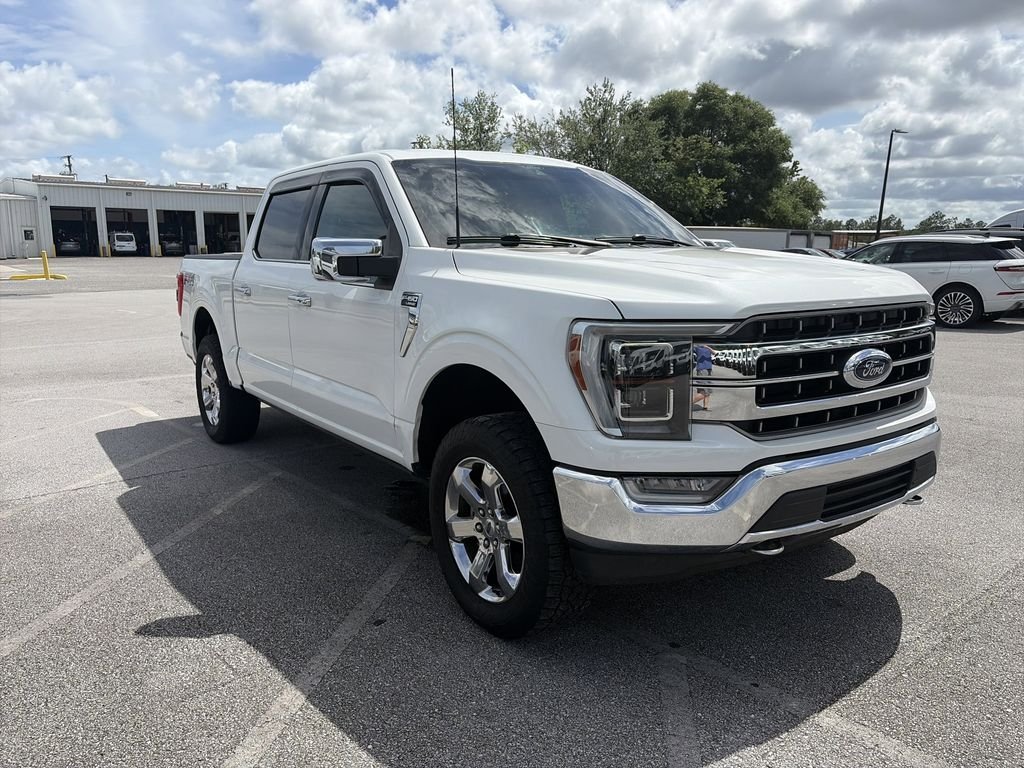 Used 2021 White Ford Lariat image 9