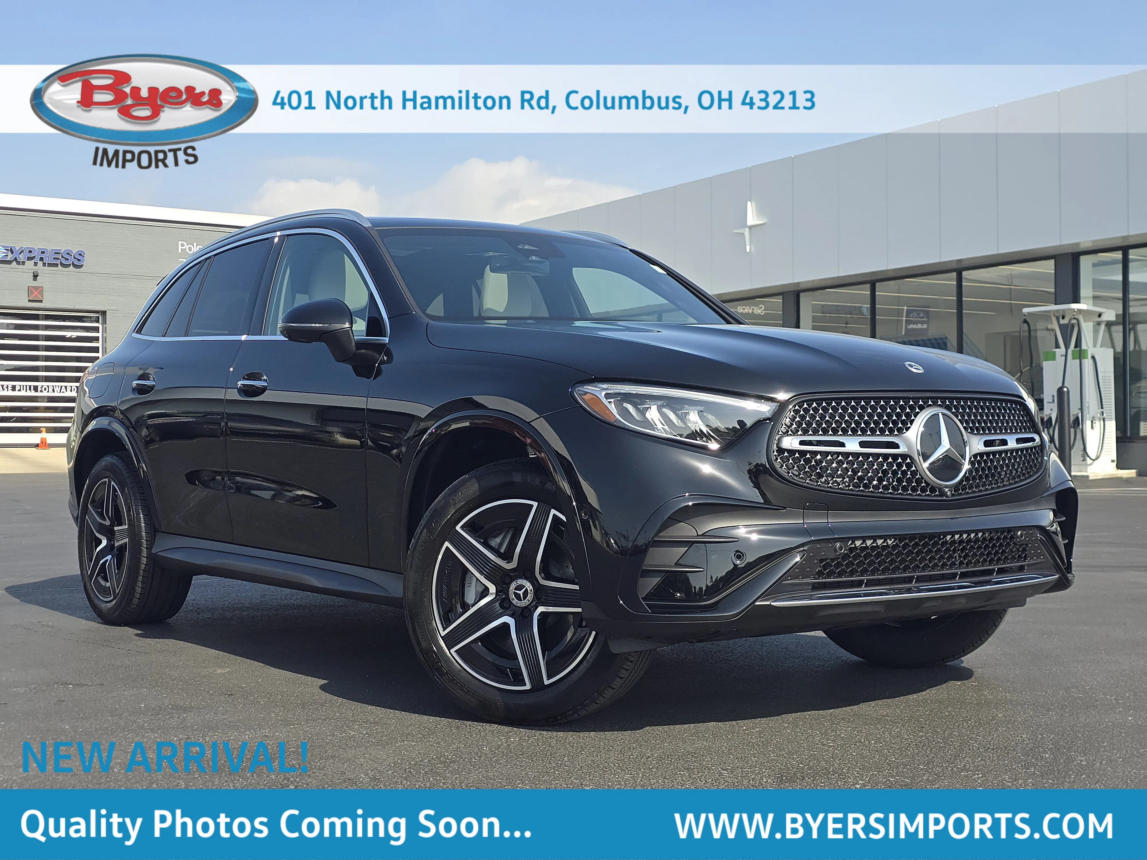 Used 2024 Black Mercedes-Benz GLC 300 image 1