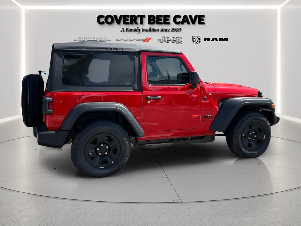 New 2026 Firecracker Red Clear-Coat Exterior Paint Jeep Sport image 13