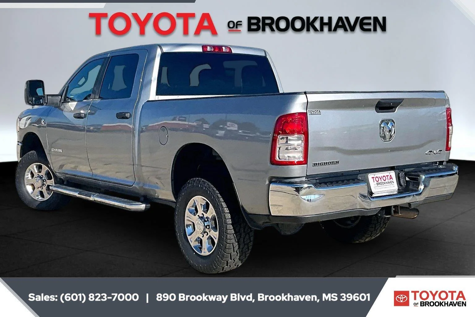 Used 2024 Billet Silver Metallic Clearcoat Ram Big Horn image 2