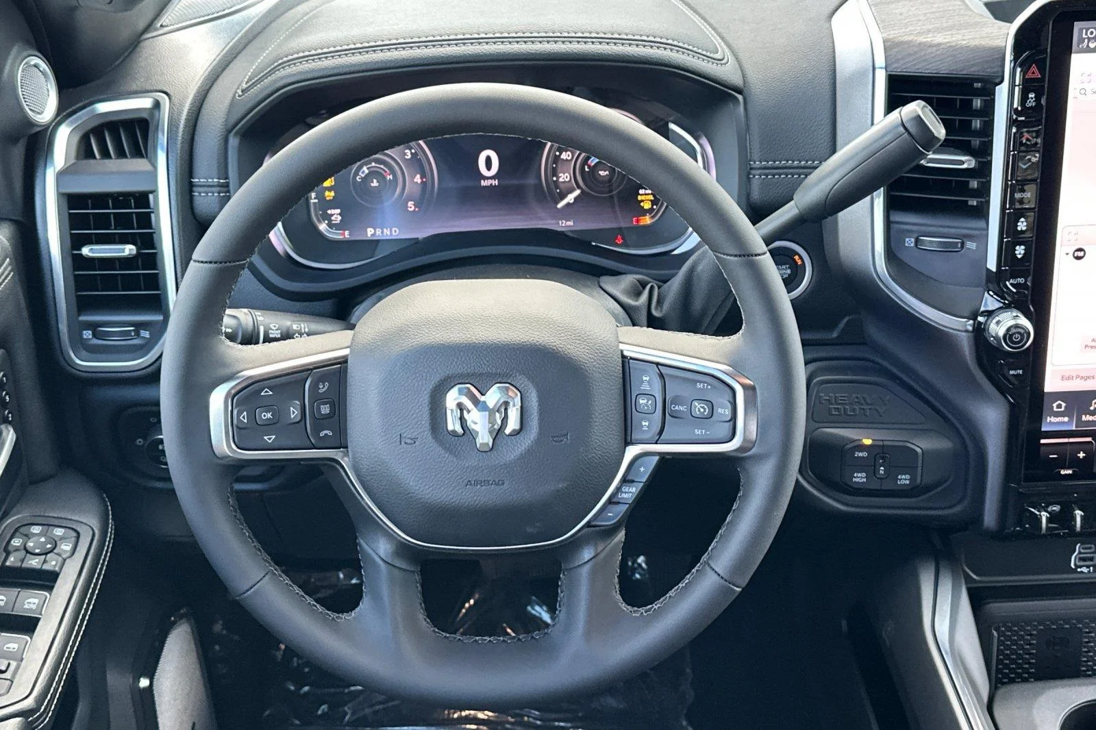 New 2026 Bright White Clear-Coat Exterior Paint RAM Laramie image 13