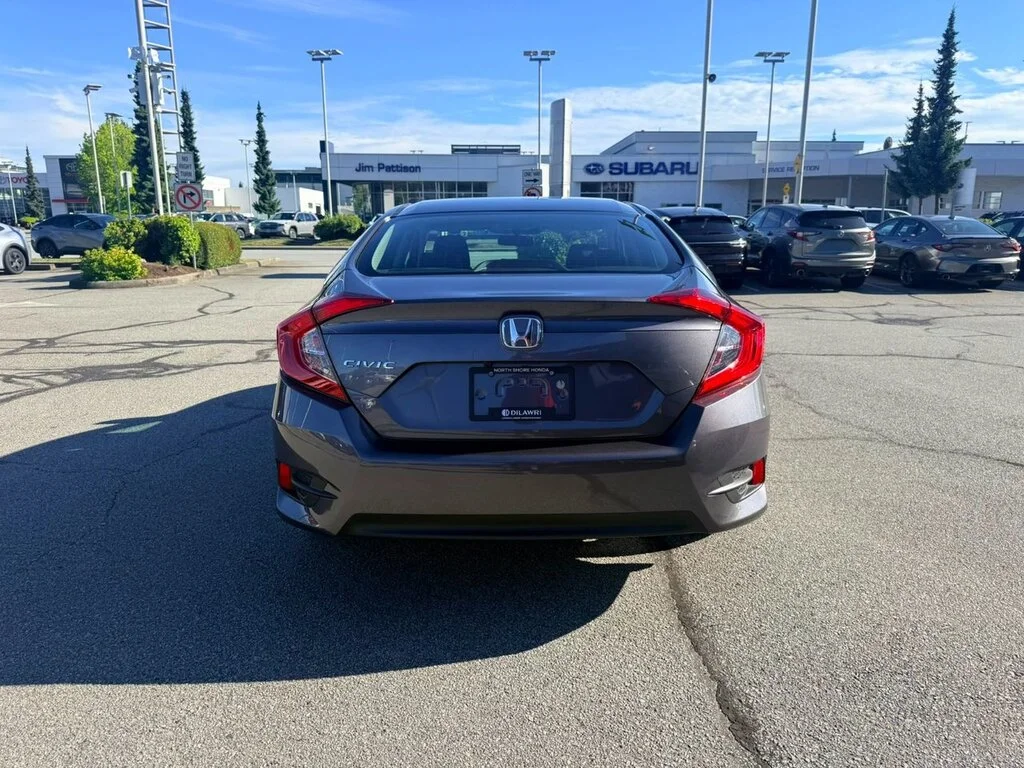 Used 2017 Modern Steel Metallic Honda Sedan LX CVT Dilawri Certified   Clean Title   One image 4