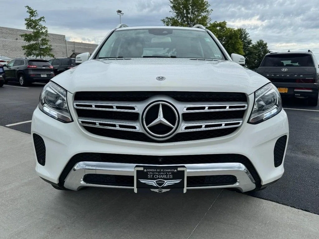 Used 2017 designo Diamond White Metallic Mercedes-Benz GLS 450 image 9