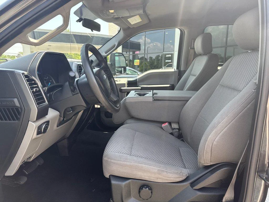 Used 2019 Magnetic Metallic Ford XLT 4WD Crew Cab 6.75 Box image 13