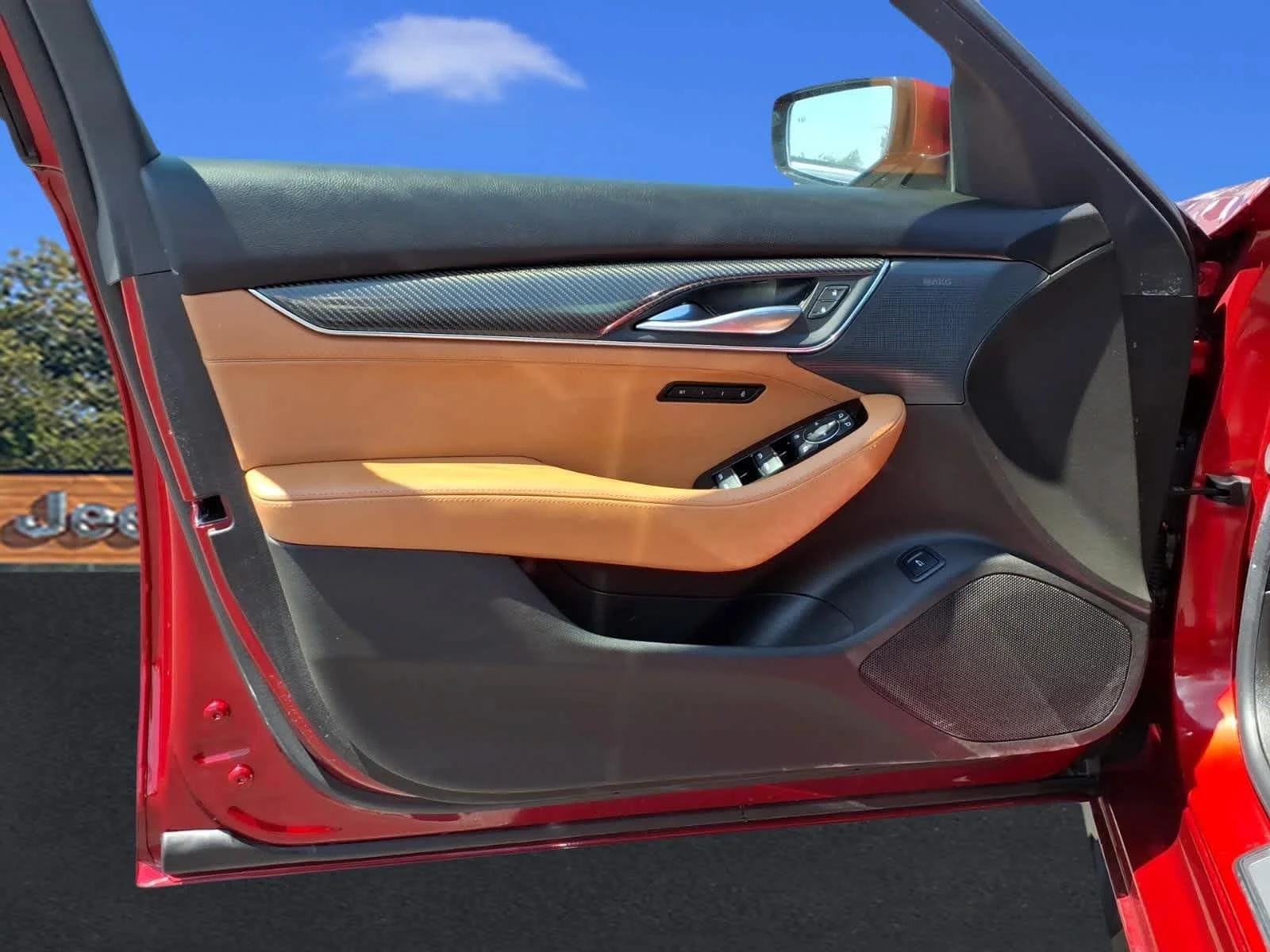 Used 2025 Radiant Red Tintcoat Cadillac  image 11