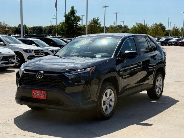 Certified Used 2025 MIDNIGHT BLACK METAL Toyota LE image 11