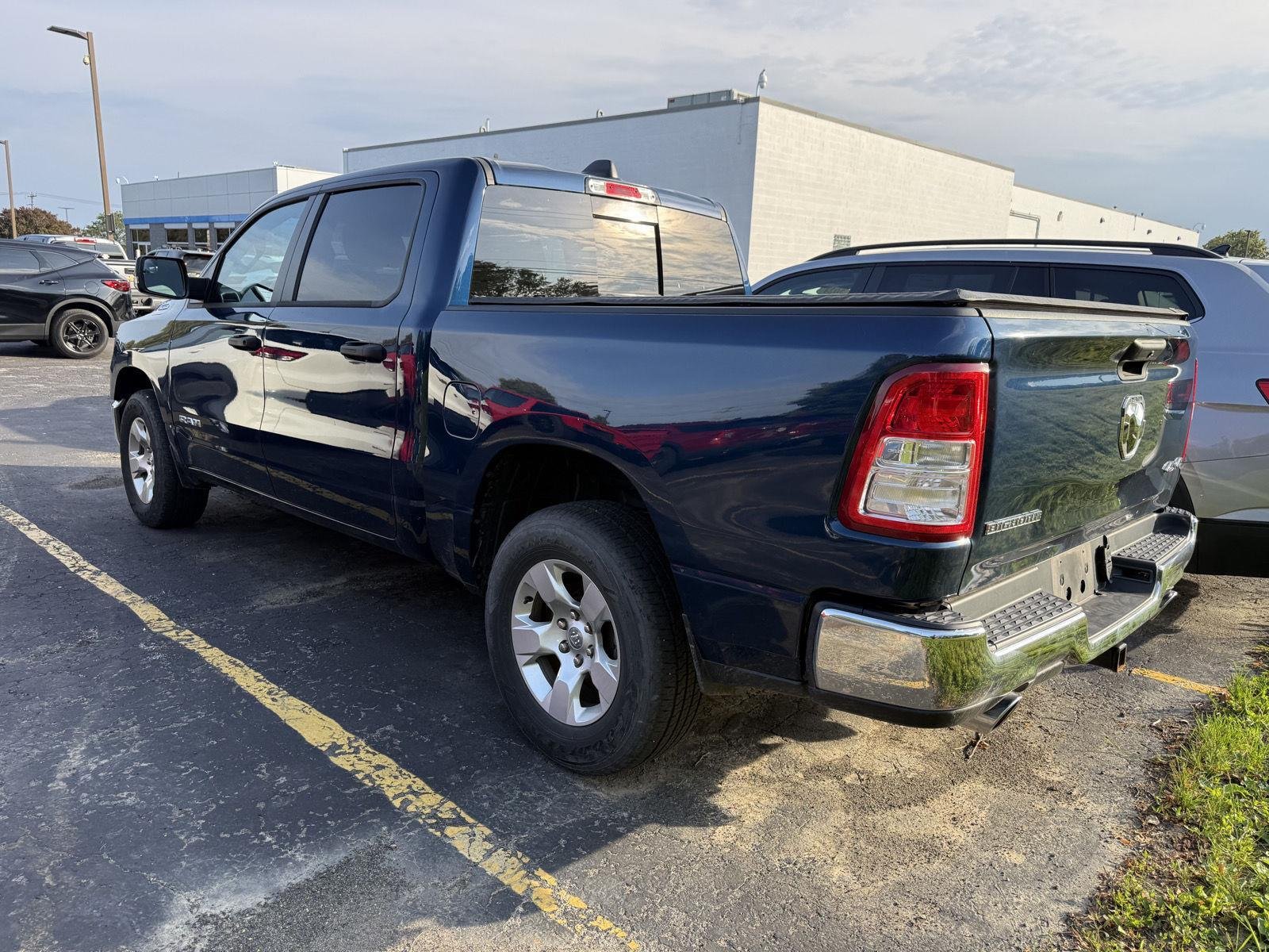 Used 2023 Patriot Blue Pearlcoat Ram Big Horn image 3