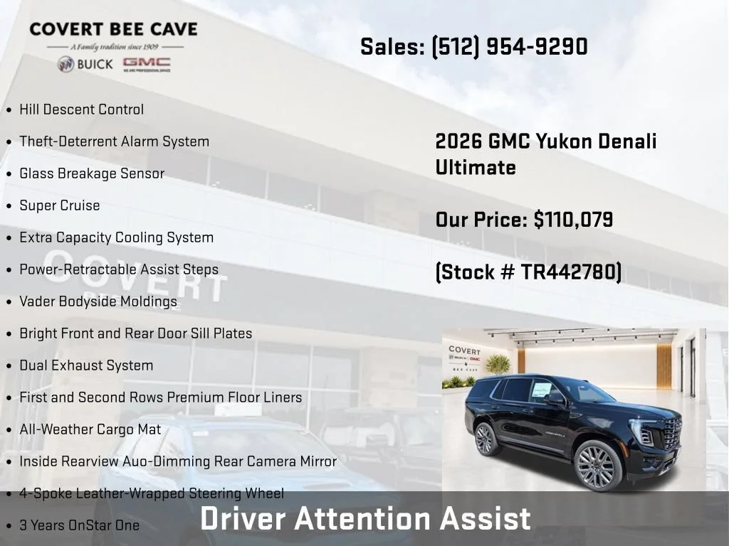 New 2026 GMC Yukon Denali Ultimate, photo 39
