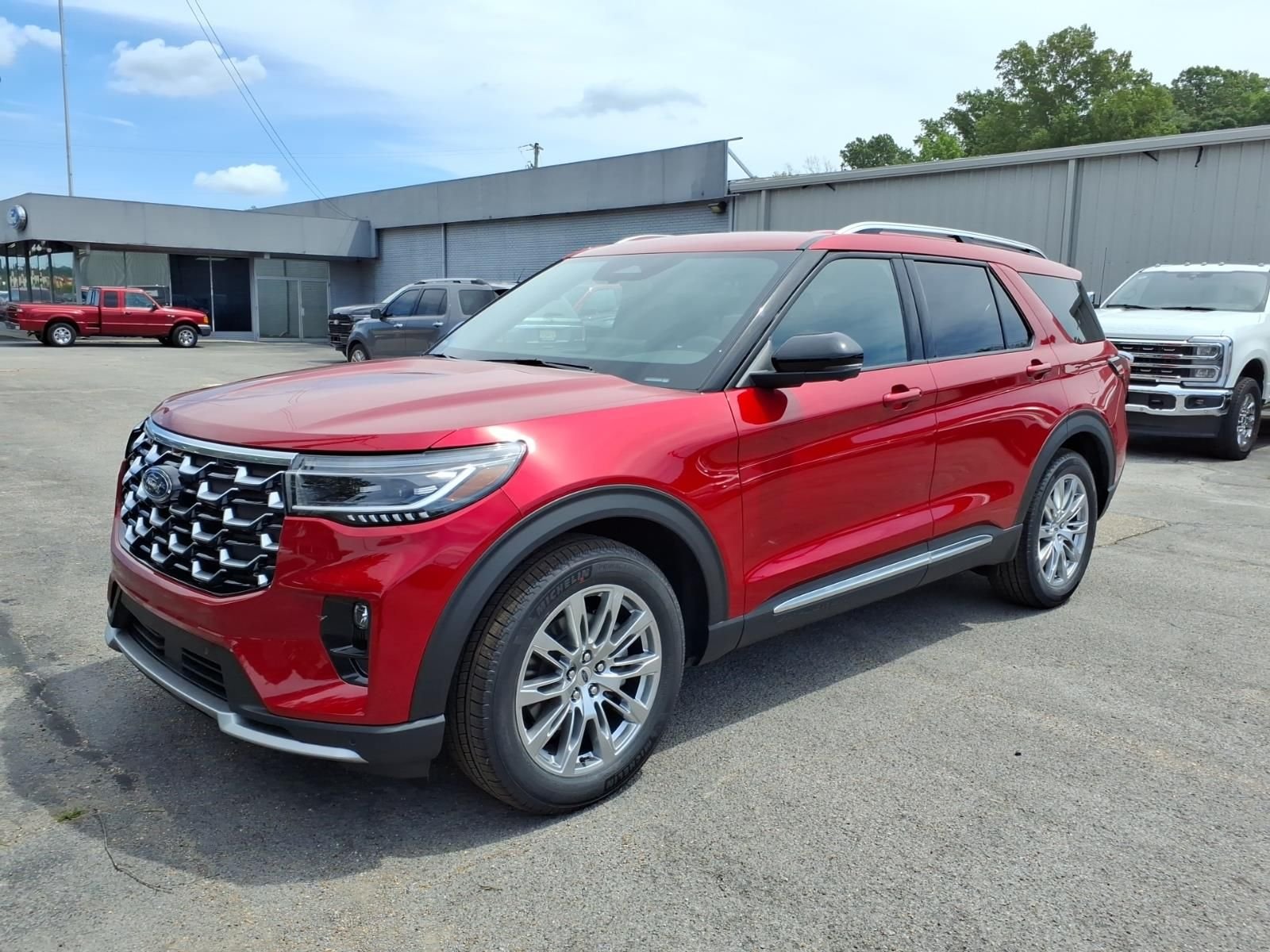 New 2026 Rapid Red Metallic Tinted Clearcoat Ford Platinum™ image 1
