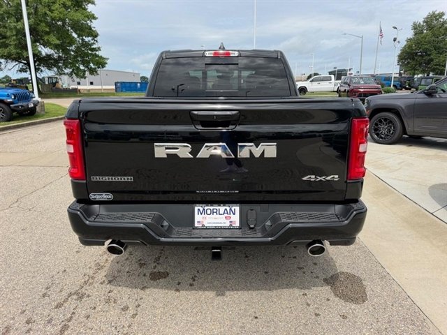 New 2026 Diamond Black Crystal Pearl-Coat Exterior Paint RAM Big Horn image 5