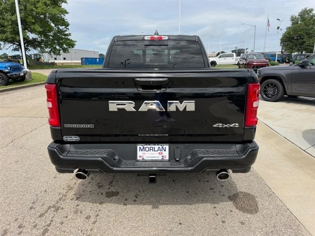 New 2026 Diamond Black Crystal Pearl-Coat Exterior Paint RAM Big Horn image 5