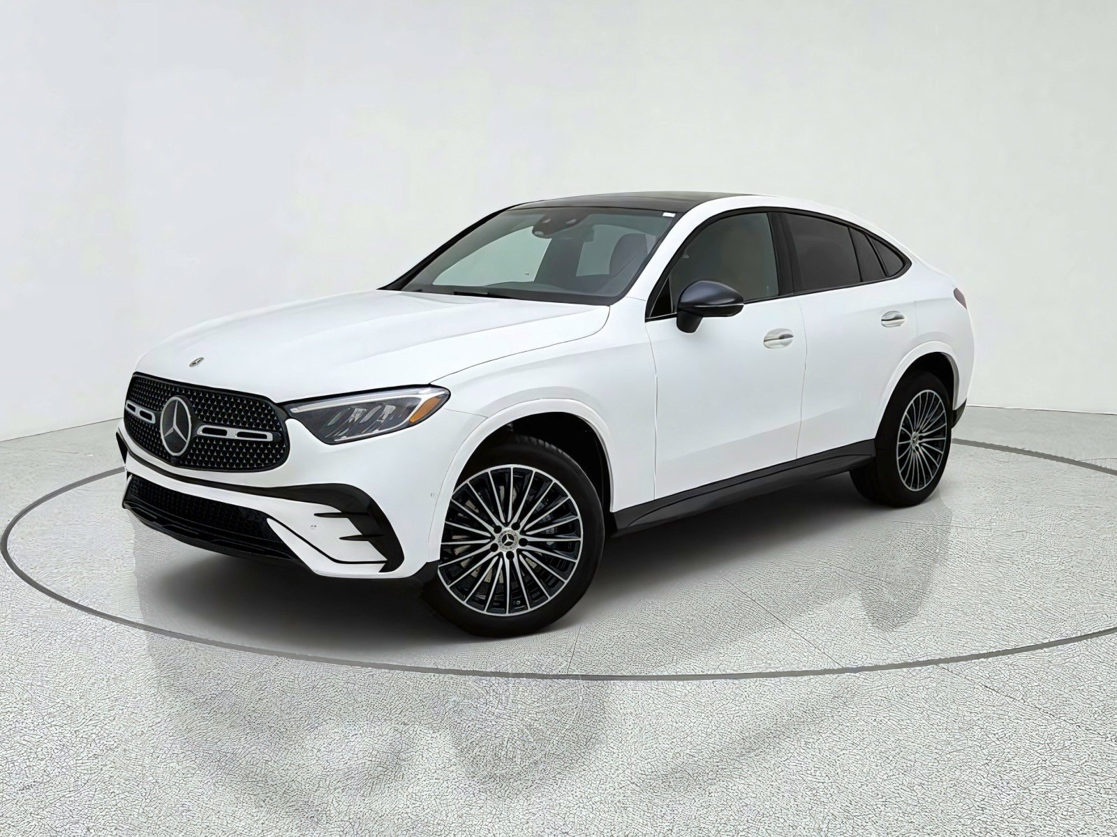New 2027 Polar White Mercedes-Benz GLC 300 4MATIC® Coupe image 1
