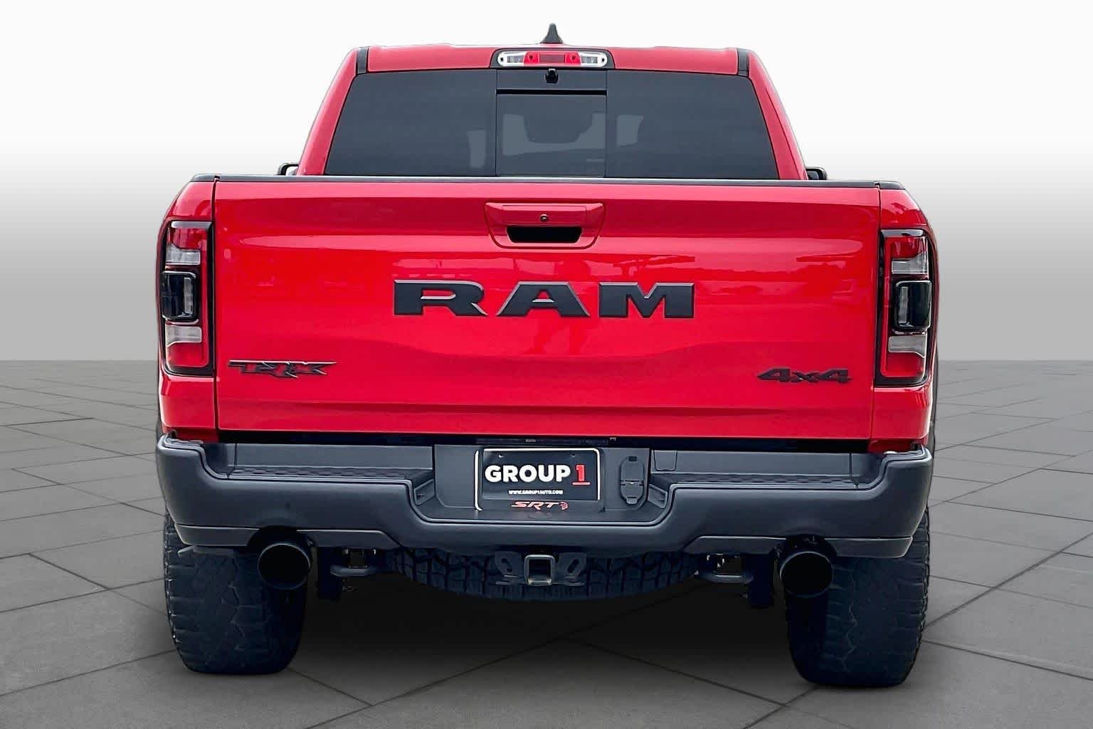 Used 2022 Flame Red Clearcoat Ram TRX image 5