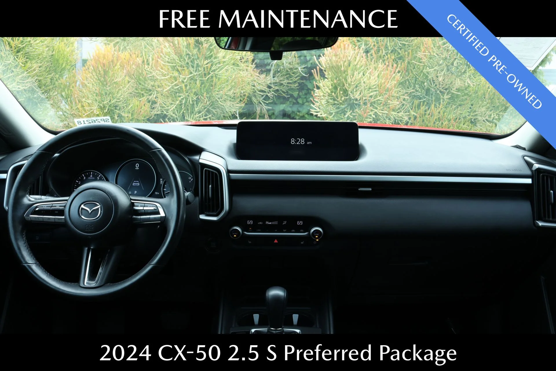 Certified Used 2024 Red Mazda 2.5 S Preferred Package image 7