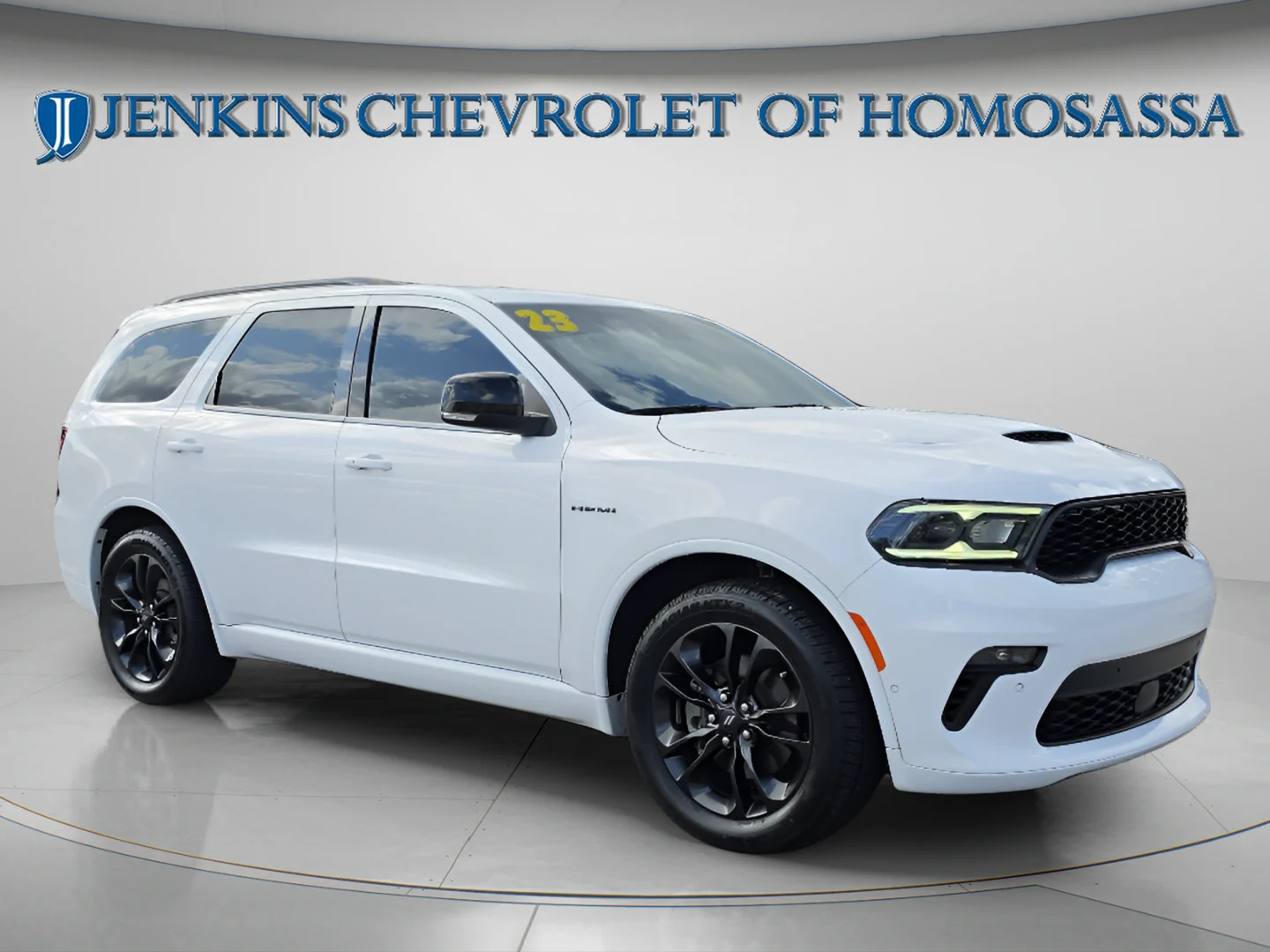 Used 2023 White Knuckle Clearcoat Dodge R/T Plus image 2