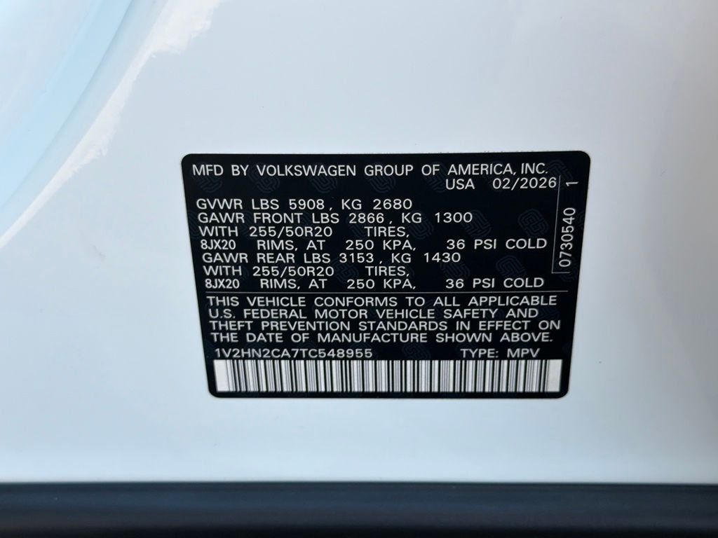 New 2026  Volkswagen SE w/Technology image 27