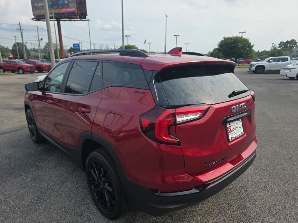 Used 2023 Red GMC SLE image 6