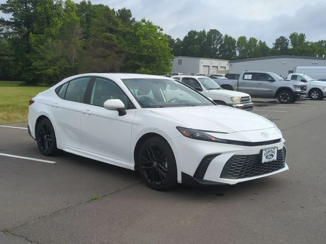 Used 2025 White Toyota SE image 15