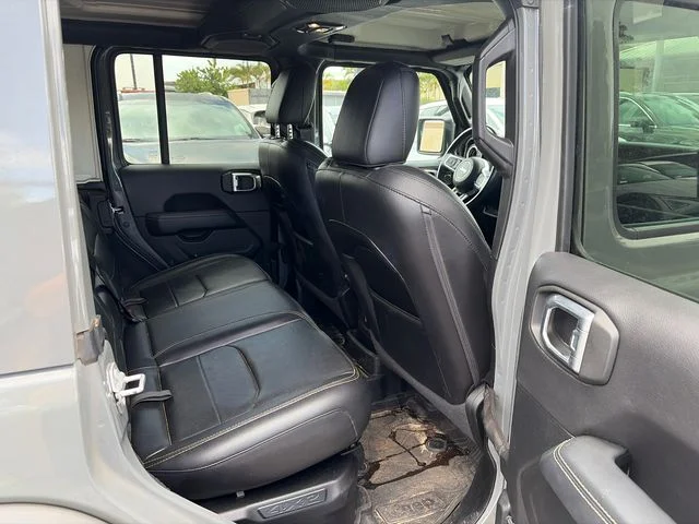 Used 2021 Gray Jeep Unlimited Sahara 4xe image 17