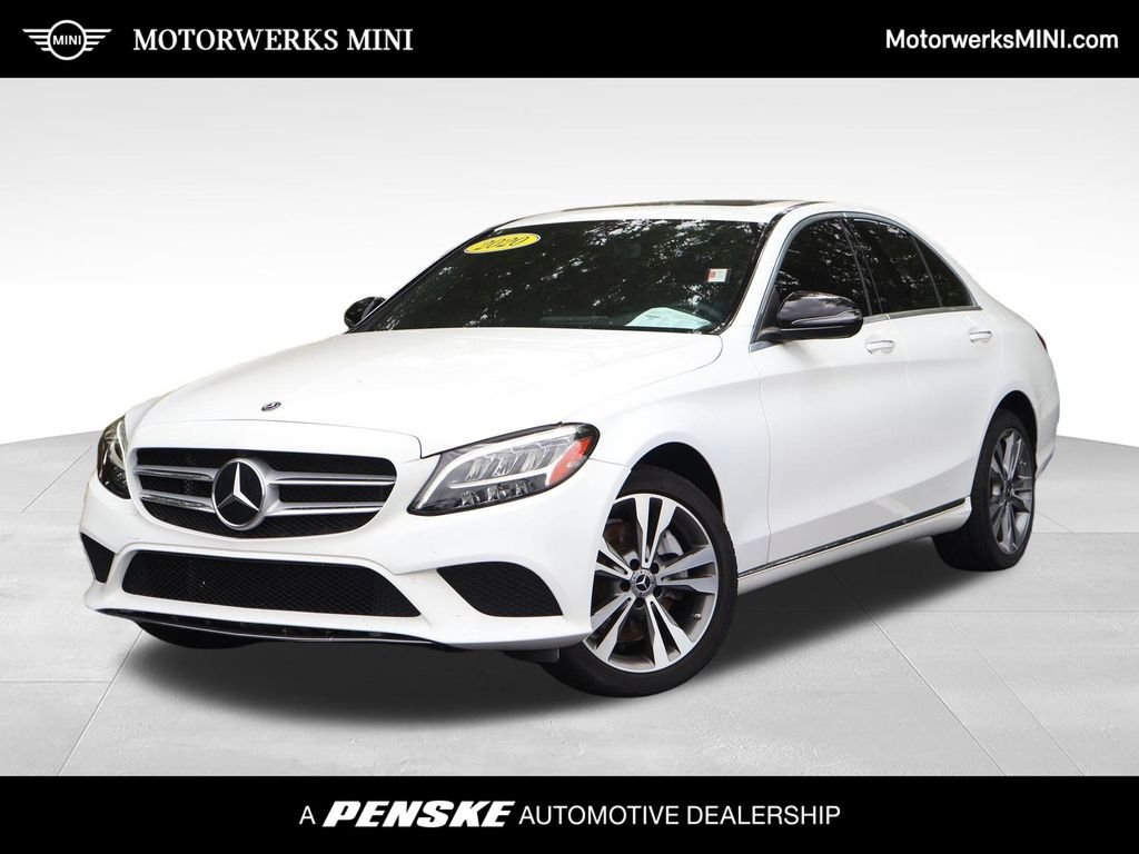 Used 2020 White Mercedes-Benz 4MATIC® image 1