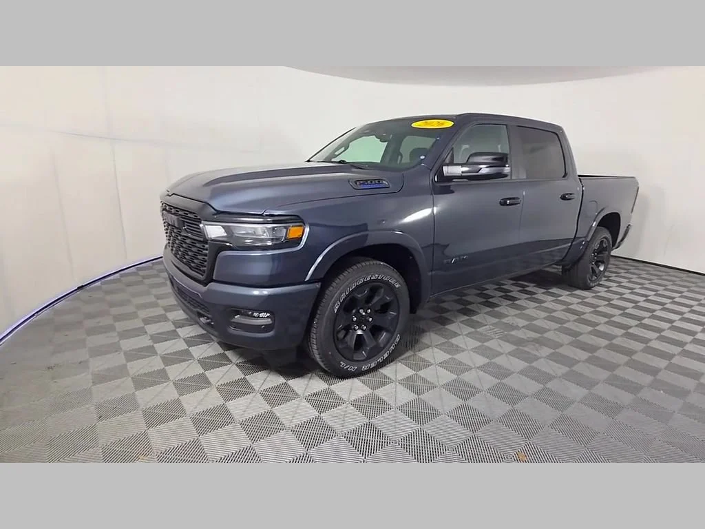 New 2026 Forged Blue Metallic Exterior Paint RAM Big Horn image 37