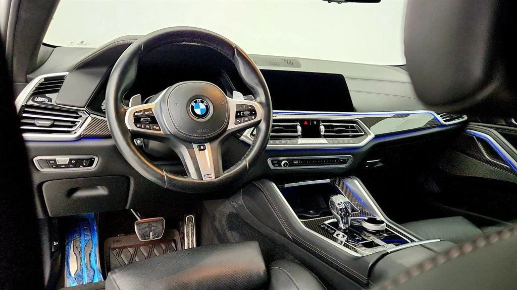 Used 2022 Alpine White BMW M50i SAC w/ Executive & Parking Assistance Pkgs + 22