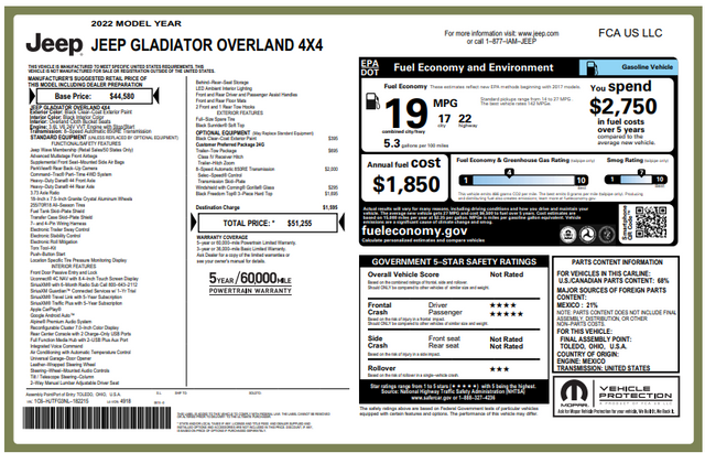 Used 2022 Black Jeep Overland image 43