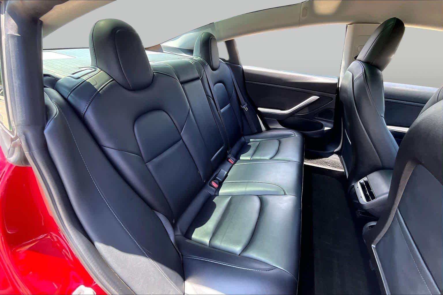 Used 2020 Red Multi-Coat Tesla Standard Range Plus image 16
