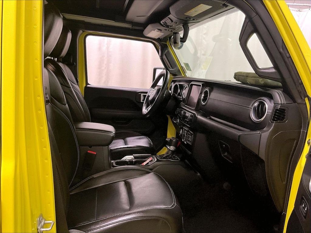 Used 2022 Yellow Jeep Unlimited Sahara 4xe image 11
