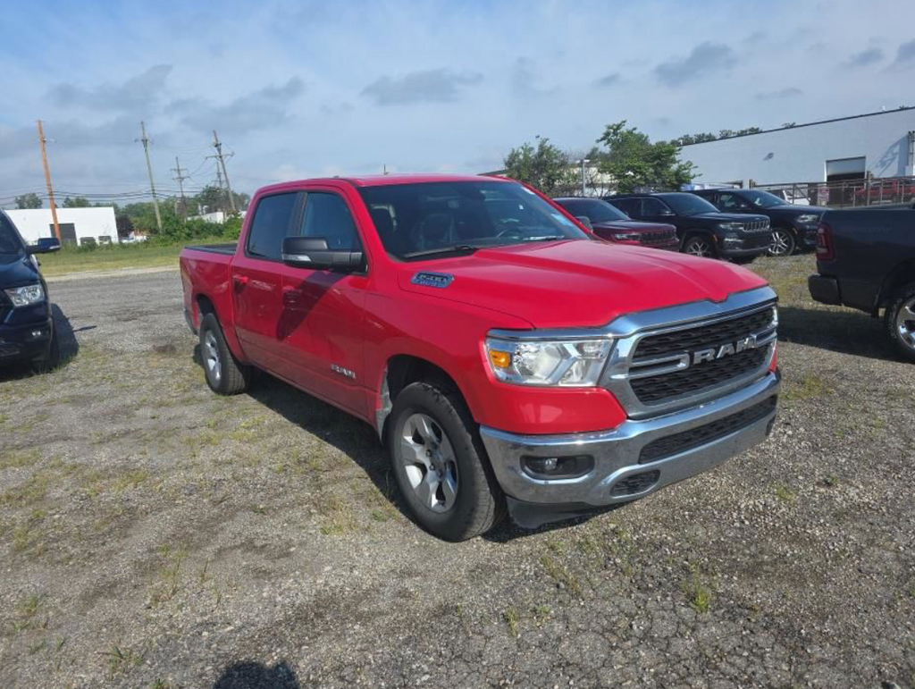 Used 2022 Flame Red Clearcoat Ram Big Horn/Lone Star image 7