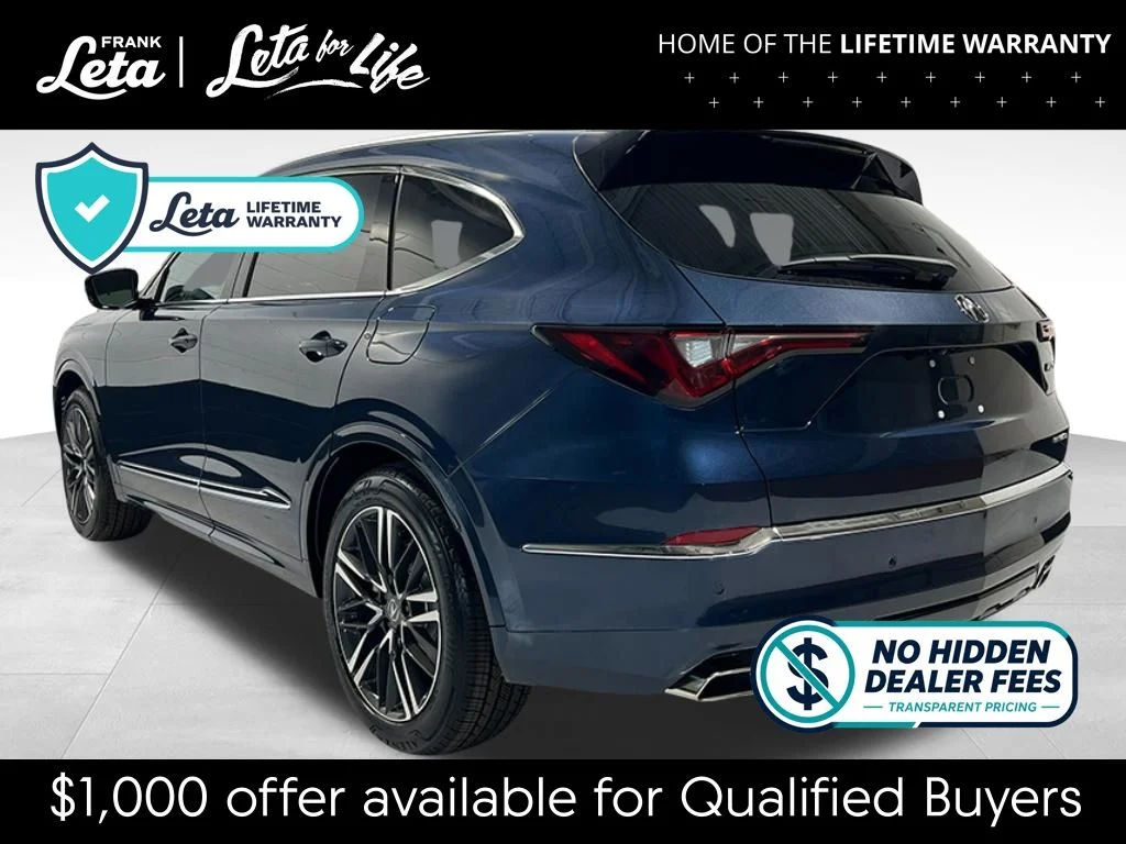 New 2026 Canyon River Blue Metallic Acura Advance Package image 3