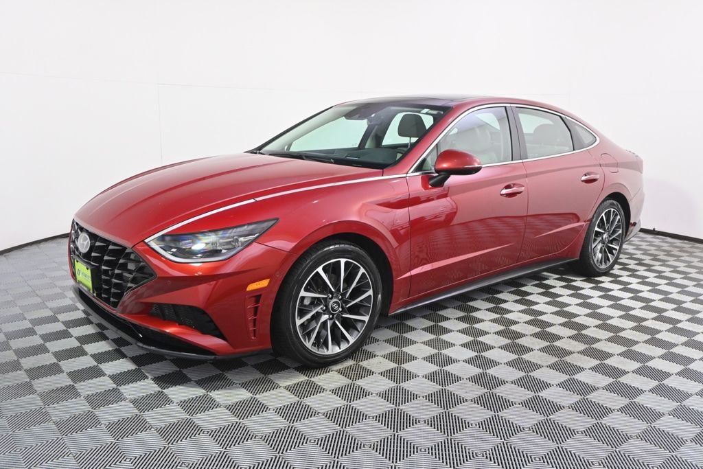 Certified 2023 Hyundai Sonata Limited with VIN KMHL34J25PA317980 for sale in St. Louis Park, Minnesota