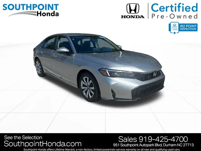 2026 Honda Civic Sedan 2WD LX