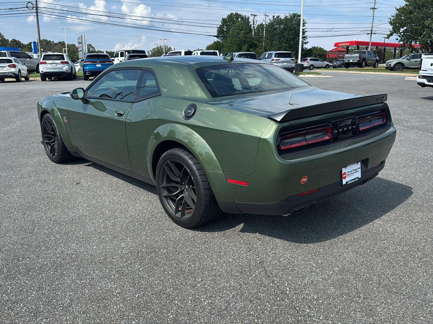 Used 2022 F8 Green Dodge R/T Scat Pack Widebody image 3