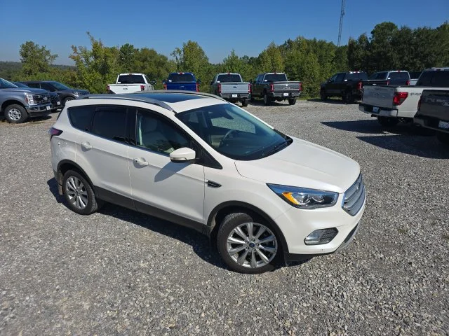 Used 2018 Ford Escape Titanium with VIN 1FMCU0J95JUD14151 for sale in Pell City, AL