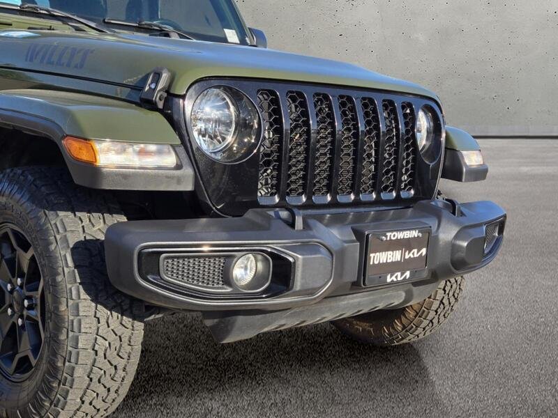 Used 2021 Green Clearcoat JEEP WILLYS 4X4 image 8