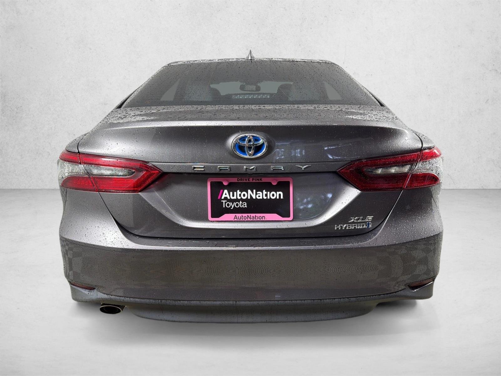 Used 2022 Celestial Silver Metallic Toyota Hybrid XLE image 4