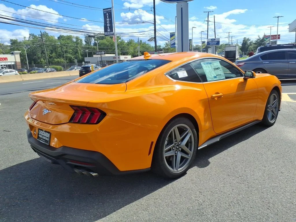 New 2026 Orange Fury Metallic Tri-coat Ford EcoBoost® Premium Fastback image 6