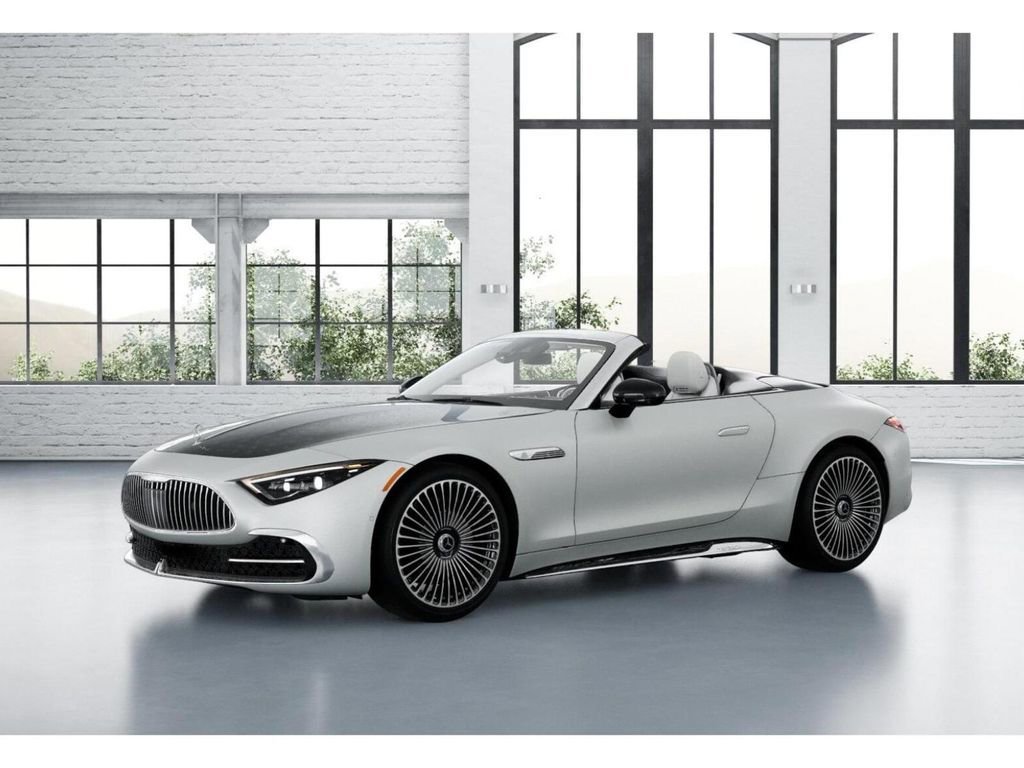 New 2026 MANUFAKTUR moonlight white magno (White Ambiance) Mercedes-Maybach Maybach SL 680 image 80