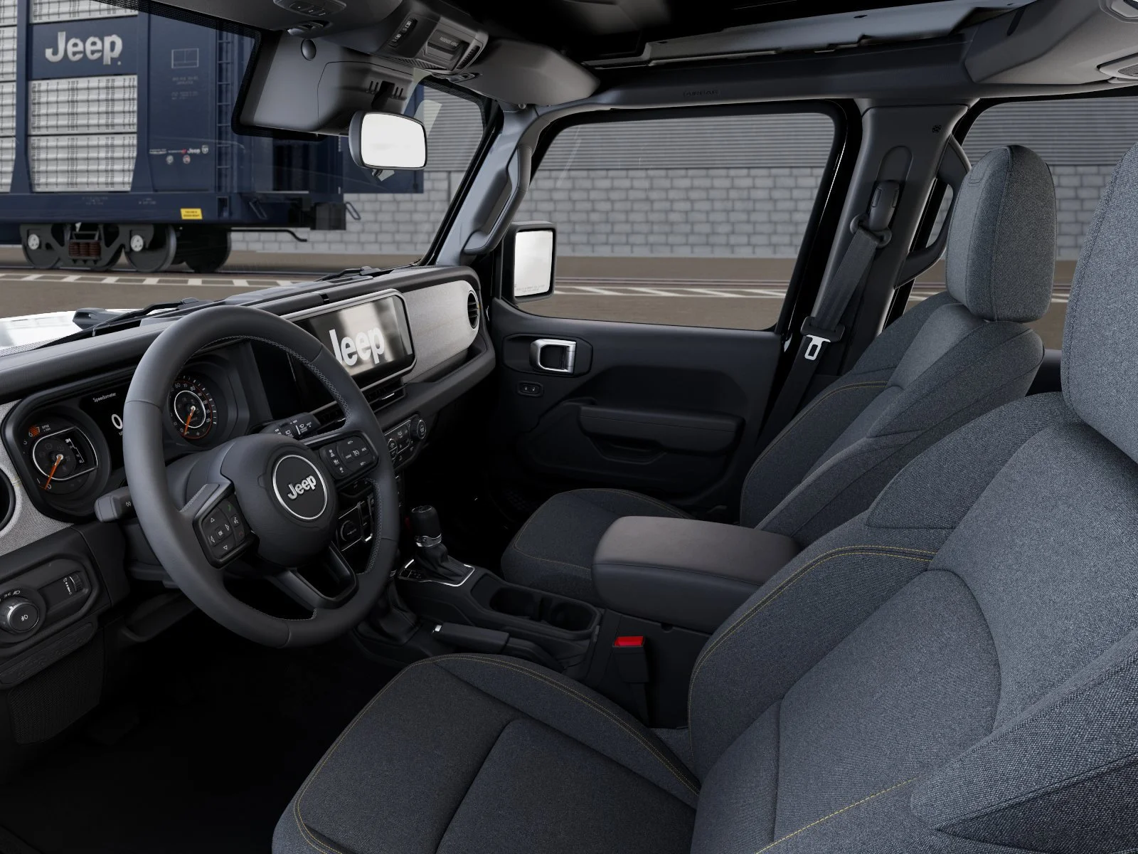 New 2026 Black Clear-Coat Exterior Paint Jeep Sport S image 22