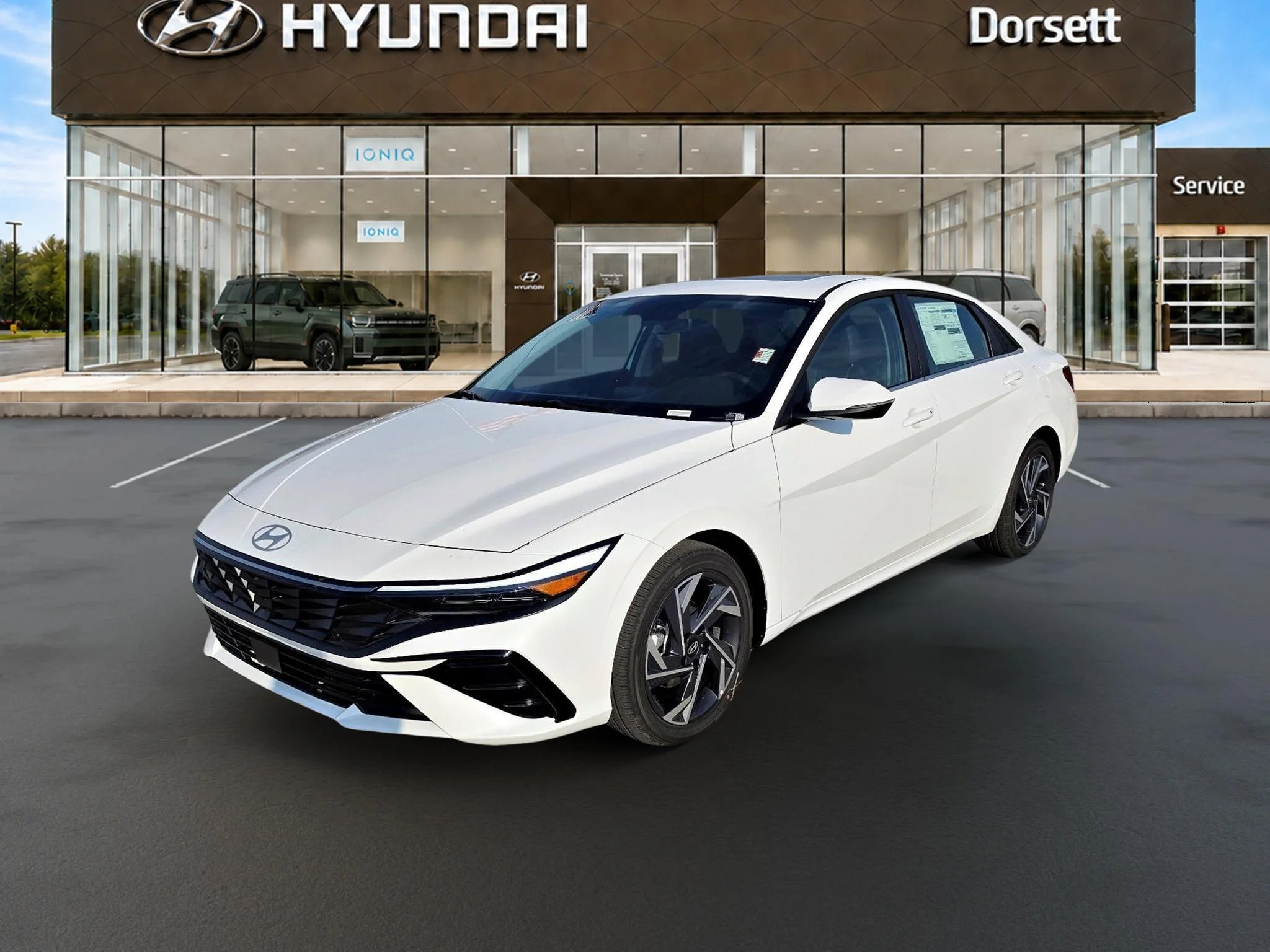 New 2026 Serenity White Hyundai Limited image 1